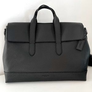 NWT COACH MENS HAMILTON MESSENGER BAG BUSINESS BRIEFCASE LAPTOP BAG
